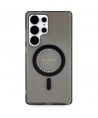 Guess Rhinestones Printed Classic Logo MagSafe Samsung Galaxy S25 Ultra case black