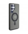Guess Rhinestones Printed Classic Logo MagSafe Samsung Galaxy S25 Ultra case black