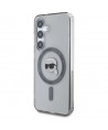 Case Karl Lagerfeld Button Karl Head Printed Logo MagSafe Samsung Galaxy S25 black