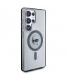 Case Karl Lagerfeld Button Karl Head Printed Logo MagSafe Samsung Galaxy S25 Ultra black