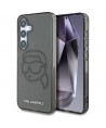 Case Karl Lagerfeld Rhinestones Karl Head Logo Samsung Galaxy S25 black