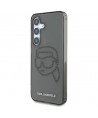 Case Karl Lagerfeld Rhinestones Karl Head Logo Samsung Galaxy S25 black