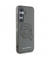 Case Karl Lagerfeld Rhinestones Karl Head Logo Samsung Galaxy S25 black