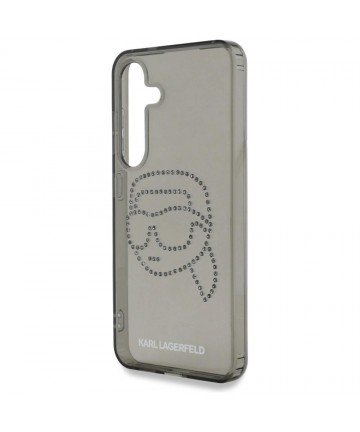 Case Karl Lagerfeld Rhinestones Karl Head Logo Samsung Galaxy S25 black