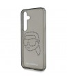 Case Karl Lagerfeld Rhinestones Karl Head Logo Samsung Galaxy S25 black