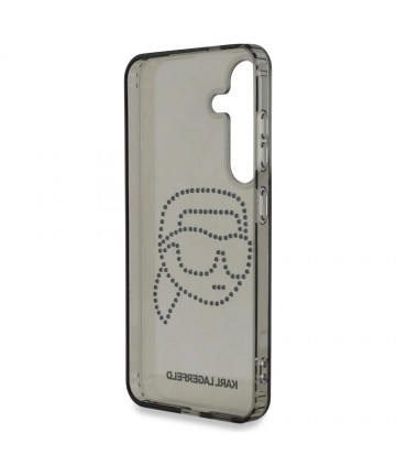 Case Karl Lagerfeld Rhinestones Karl Head Logo Samsung Galaxy S25 black