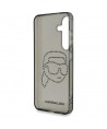 Case Karl Lagerfeld Rhinestones Karl Head Logo Samsung Galaxy S25 black