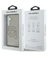 Case Karl Lagerfeld Rhinestones Karl Head Logo Samsung Galaxy S25 black