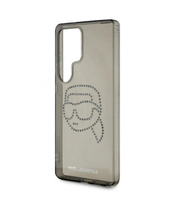 Case Karl Lagerfeld Rhinestones Karl Head Logo Samsung Galaxy S25 Ultra black