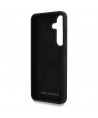 Case Karl Lagerfeld Silicone Metal Signature Logo Samsung Galaxy S25 black