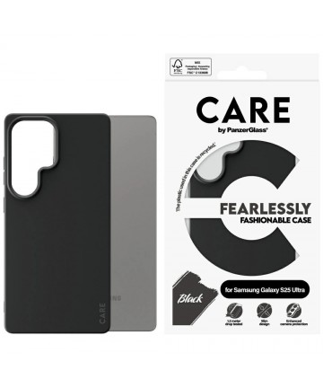 CARE by PanzerGlass Fashion Case for Samsung Galaxy S25 Ultra - Black