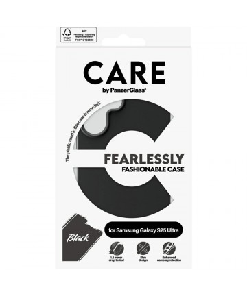CARE by PanzerGlass Fashion Case for Samsung Galaxy S25 Ultra - Black