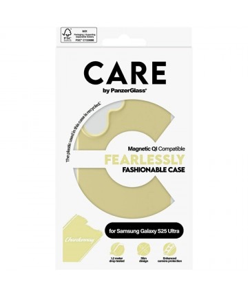 CARE by PanzerGlass Fashion QI Case for Samsung Galaxy S25 Ultra - Purple