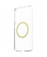 CARE by PanzerGlass Flagship Urban Combat Chardonnay QI Case for Samsung Galaxy S25 - Transparent