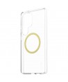 CARE by PanzerGlass Flagship Urban Combat Chardonnay QI Case for Samsung Galaxy S25 Ultra - Transparent