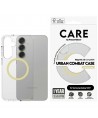 CARE by PanzerGlass Flagship Urban Combat Chardonnay QI Case for Samsung Galaxy S25+ - Transparent