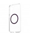 CARE by PanzerGlass Flagship Urban Combat Purple QI Case for Samsung Galaxy S25 - Transparent