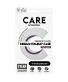CARE by PanzerGlass Flagship Urban Combat Purple QI Case for Samsung Galaxy S25 - Transparent