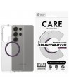 CARE by PanzerGlass Flagship Urban Combat Purple QI Case for Samsung Galaxy S25 Ultra - Transparent
