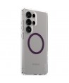 CARE by PanzerGlass Flagship Urban Combat Purple QI Case for Samsung Galaxy S25 Ultra - Transparent