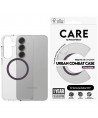 CARE by PanzerGlass Flagship Urban Combat Purple QI Case for Samsung Galaxy S25+ - Transparent