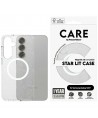 CARE by PanzerGlass Flagship Urban Combat StarLight White QI Case for Samsung Galaxy S25+ - Transparent