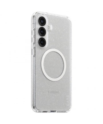 CARE by PanzerGlass Flagship Urban Combat StarLight White QI Case for Samsung Galaxy S25+ - Transparent