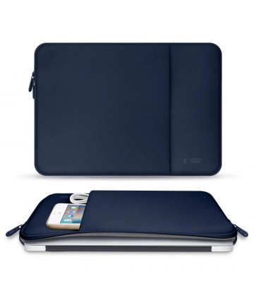 Tech-Protect Neoprene Laptop Case 15-16" - Navy Blue