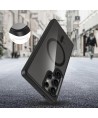 Tech-Protect MagMat MagSafe Case for Samsung Galaxy S25 Ultra - Clear Black