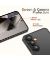 Tech-Protect MagMat MagSafe Case for Samsung Galaxy S25 - Clear Black