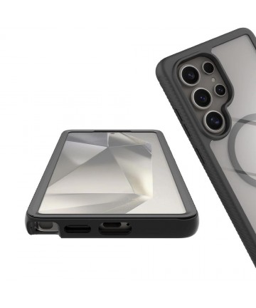 Tech-Protect Defense MagSafe Case for Samsung Galaxy S25 Ultra - Black