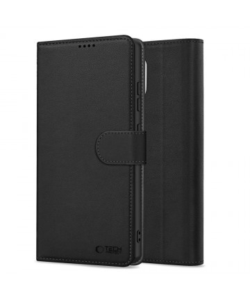 Tech-Protect Wallet Case for Samsung Galaxy S25 - Black