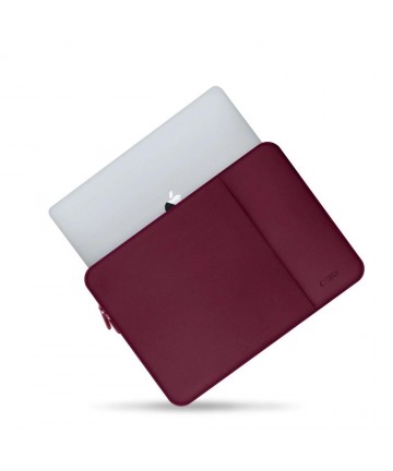 Tech-Protect Neoprene 14" Laptop Case - Burgundy