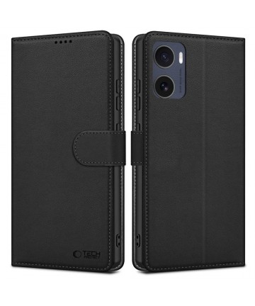 Tech-Protect Wallet Case for Motorola Moto G05 / E15 - Matte Black