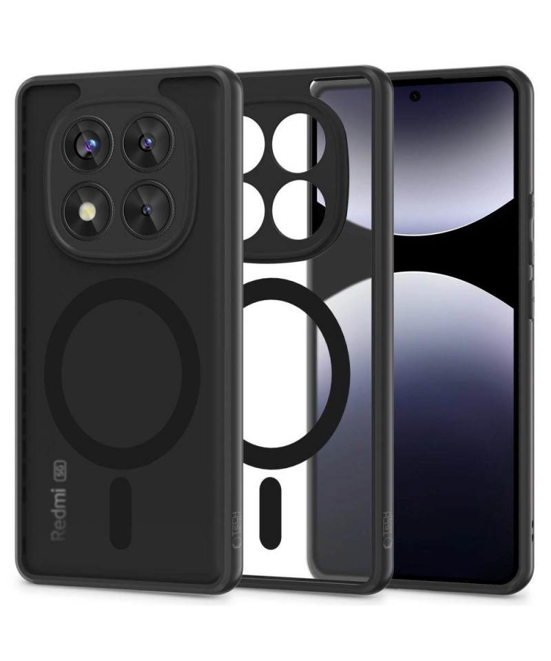 Tech-Protect MagMat MagSafe Case for Xiaomi Redmi Note 14 Pro 5G / Poco X7 5G - Matte Black