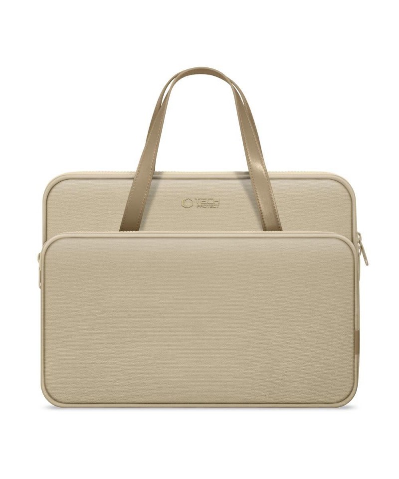 Tech-Protect Carrying Bag for 13-14" Laptop - Beige