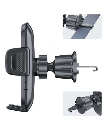 Tech-Protect V8 Car Holder for Dashboard, Windshield or Air Vent Mount - Black