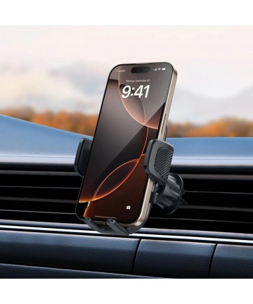 Tech-Protect V8 Car Holder for Dashboard, Windshield or Air Vent Mount - Black