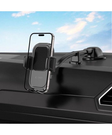 Tech-Protect V8 Car Holder for Dashboard, Windshield or Air Vent Mount - Black