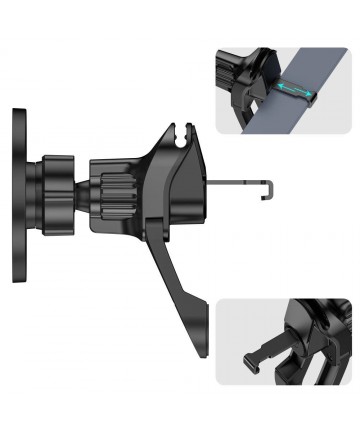 Tech-Protect N56 Magnetic MagSafe Car Air Vent Mount Holder - Black