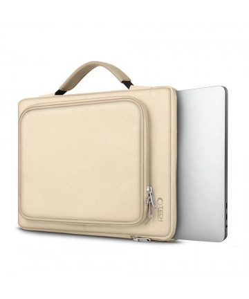 Tech-Protect Basic Bag for 15-16" laptop - beige