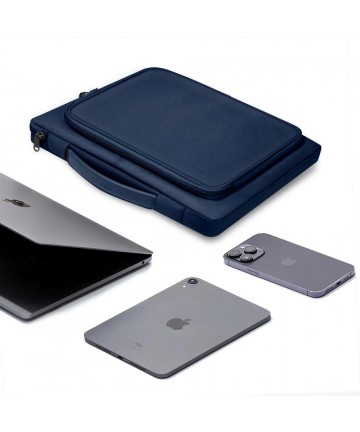 Tech-Protect Basic Bag for 15-16" laptop - blue