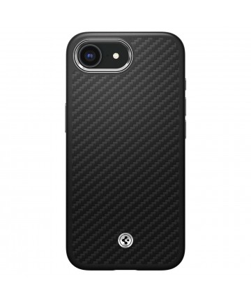 Spigen Enzo Aramid MagSafe Case for iPhone 16e / 17e - Black