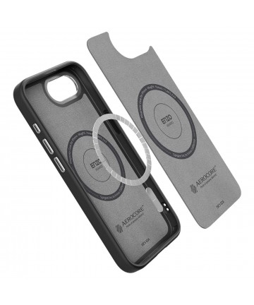 Spigen Enzo Aramid MagSafe Case for iPhone 16e / 17e - Black