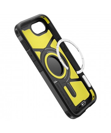Spigen Tough Armor Case with MagSafe for iPhone 16e / 17e with Stand - Black