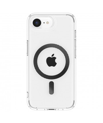Spigen Ultra Hybrid MagSafe Case for iPhone 16e / 17e Carbon Fiber - Clear