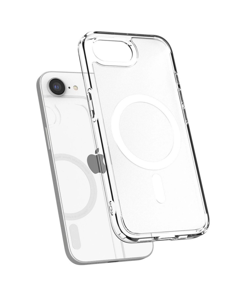 Spigen Ultra Hybrid MagSafe Case for iPhone 16e / 17e - White, Translucent