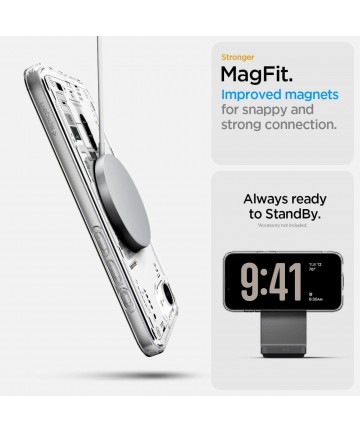 Spigen Ultra Hybrid MagSafe Case for iPhone 16e / 17e Neo One - Clear