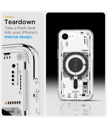 Spigen Ultra Hybrid MagSafe Case for iPhone 16e / 17e Neo One - Clear