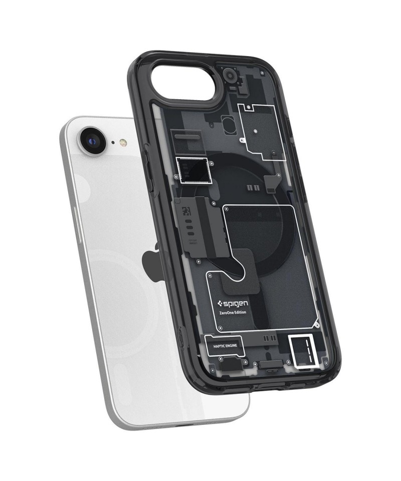 Spigen Ultra Hybrid MagSafe Case for iPhone 16e / 17e Zero One - Black